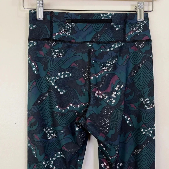 Sweaty Betty Zero  Gravity Run Leggings Japanese Floral Print - Picture 10 of 14